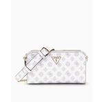 Guess Eco Erica Monogram Baskılı Çapraz Askılı Çanta - White Logo / Standart