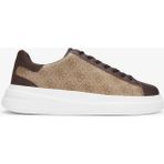 Guess Elba 4g Logolu Sneaker FMPVIBFAL12 - Bej - Kahve