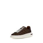 GUESS Elba Cupsole LowSneaker erkek spor ayakkabısı, Kahverengi, 42 EU