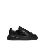 Guess Elba Erkek Deri Sneaker, Siyah, 43 Beden