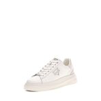 Guess Elban Erkek Deri Sneaker, Beyaz, 43 Beden