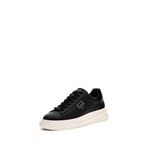 Guess Elban Erkek Deri Sneaker, Siyah, 42 Beden