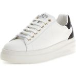 Guess Elbina Deri Sneaker, 39, FLJELB FAL12 WHBRO, BEYAZ-KAHVE, Kadın