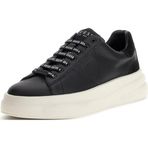 Guess Elbina Deri Sneaker, 40, FLPVIBSUE12BLACKN, SİYAH, Kadın