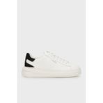 Guess Elbina Deri Sneaker Ayakkabı Flpvıbsue12Whıbk Kadın Ayakkabı Flpvıb Sue12 Whıbk - Beyaz - Siyah