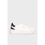 Guess Elbina Hakiki Deri Sneaker Ayakkabı FLJELBLEA12 Kadın Ayakkabı Fljelb LEA12 Whblk - Beyaz - Siyah