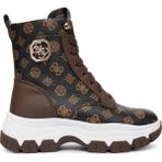 Guess Elbina Hakiki Deri Sneaker Bot FLFBNZFAL12 - 094 Kahve