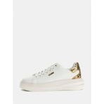 Guess Elbina10 Kadın Beyaz Altın Deri Sneaker Flfe10ele12-whıgo Beyaz Altın