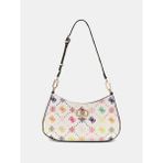 Guess Emelie Logo Omuz Çantası HWGM9928180 - Ekru