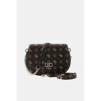 Guess Emelie Logolu Kapaklı Kadın Kahverengi Omuz Çantası Hwgp9928200-Esl