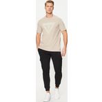 Guess Erkek Bej Logolu T-Shirt