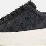 Guess Erkek Elba 4G Logolu Siyah Sneaker