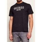 Guess Erkek Embroidery Regular Fit T-Shirt - Siyah