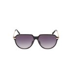 GUESS Erkek GUESS Güneş Gözlüğü, Siyah/beyaz, 56