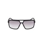 GUESS Erkek GUESS Sunglass Güneş Gözlüğü, Siyah, 61