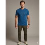 Guess Erkek Günlük Casual Baskılı T-Shirt Z4YI12I3Z14 - Mavi