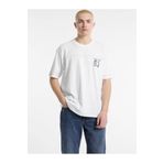 Guess Erkek Jeans Regular Fit Pamuklu Beyaz T-shirt