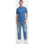 Guess Erkek Lacivert Basic Polo Tişört