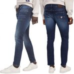 Guess Erkek Miami Jeans, Denim, 32 Slim