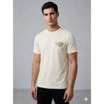 Guess Erkek Modern Kesim Bisiklet Yaka T-Shirt M6GI37K3318 - Ekru