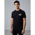 Guess Erkek Modern Kesim Bisiklet Yaka T-Shirt M6GI37K3318 - Siyah