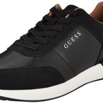 GUESS Erkek Obvio Sneaker, Siyah 001, 10.5