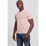 Guess Erkek Pembe Yıkamalı Polo Tişört - XL
