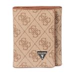 Guess Erkek Quattro G Saffiano Üç Katlı Cüzdan, Tan, Tek Beden, Tan, Tek Beden, Quattro G Saffiano Üç Katlı Cüzdan