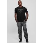 Guess Erkek Siyah Azha Cn Over T-Shirt