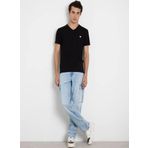Guess Erkek Siyah Dar Fit T-Shirt