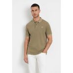 Guess Erkek Slim Fit Polo Yaka Tişört M2YP24KC9T1 Haki