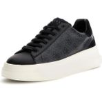 Guess Erkek Sneaker Elba Beyaz - Siyah Renk Seçeneği ile Konforlu ve Şık Ayakkabı