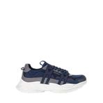 Guess Erkek Sneaker, Naylon Koşu Ayakkabısı, Bağcıklı, Gri, 42 Beden