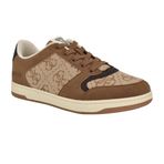 GUESS Erkek Tinsel Sneaker, Orta Kahverengi Logo Multi 210, 13