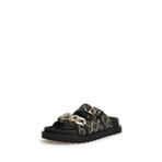 Guess Fatema kadın spor ayakkabısı, Siyah Platin, 36 EU