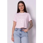 Guess Fılanta Crop Tee Kadın Pembe T-shirt V5gı18ı3z14-g644