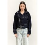 Guess Florence Kadın Kot Mont Lacivert