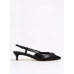 Guess FLPJESLEA05BLACK Deri Siyah Kadın Topuklu Ayakkabı