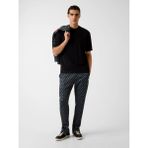 Guess Giano Bisiklet Yaka Kısa Kollu Erkek Siyah T-Shirt Z6RI16I3Z14-JBLK - 2XL