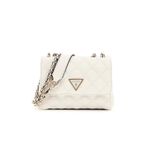 Guess Gıully Mını 2 Comp Cnvrtbl Flp Kadın Beyaz Mini Çanta Hwqg8748740-off