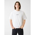 Guess Gj Kısa Kollu Kutulu Kesim Kısa Ottoman Erkek Beyaz T -Shirt M6RP14KD461-G046