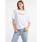 Guess Gj Ss Cn Os Kadın Beyaz Oversize Fit T-Shirt W4YI08K8HM0-G011