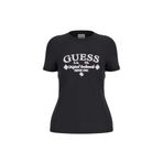 Guess Gloria Aktif Regular Fit T-Shirt, S, V5YI03I3Z14, Siyah, Kadın