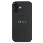 Guess Grained Yazı Logolu iPhone 16 Magsafe Uyumlu Kılıf