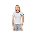 Guess Greta SS CN T-Shirt, Kadın, Beyaz, L Beden