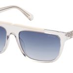 Guess GU00122 26W 57 Şeffaf Erkek Güneş Gözlüğü