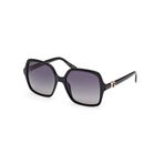 GUESS GU00190 01D parlak siyah 57/17/140 KADIN Güneş Gözlüğü