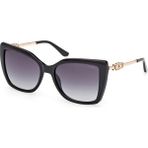 Guess GU00266 01B 56 Kadın Güneş Gözlüğü - Siyah