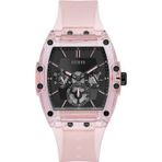 Guess GUGW0032G1 Pembe Siyah Erkek Kol Saati