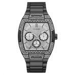 Guess GUGW0094G3 Siyah Gümüş Erkek Kol Saati